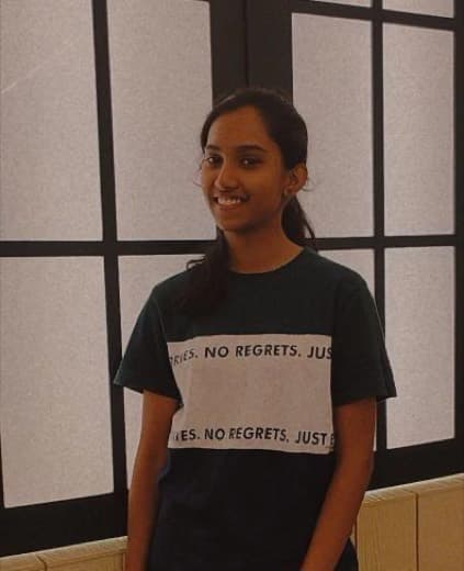 Sanjitha S, CodeDP student